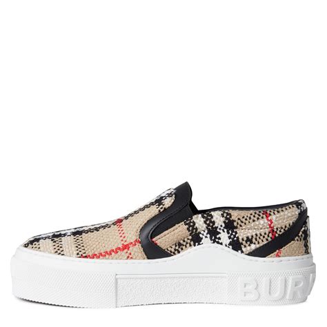 burberry slip on womens|padded classic burberry sneakers.